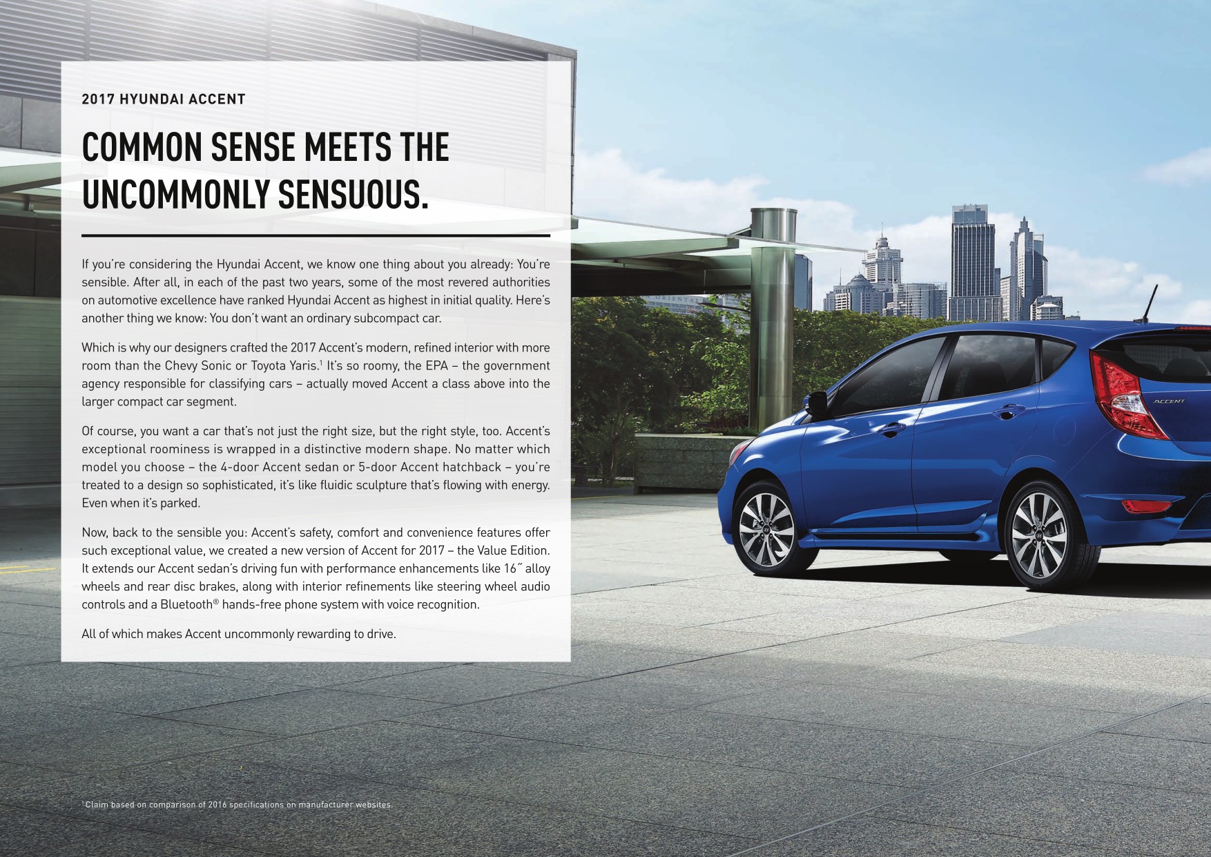 2017 Hyundai Accent Brochure Page 4